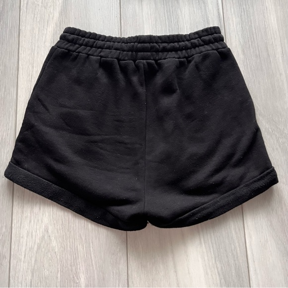 Brunette The Label Redhead Fleece Shorts in black - Picture 3 of 4